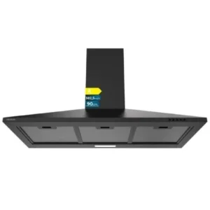 Campana Cecotec Bolero Flux PM 904000 Black Clase A 90cm Negro