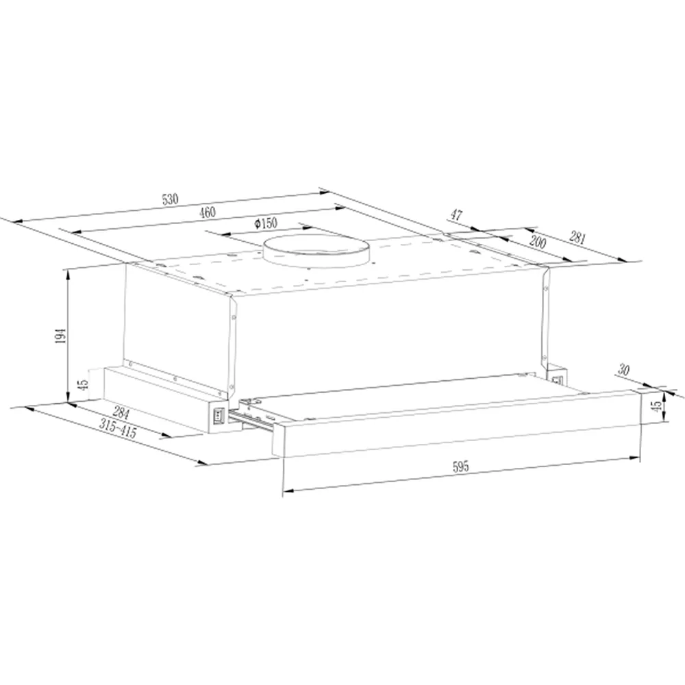 Campana Cecotec Bolero Flux TLM 603500 White Clase A 60cm Blanco - Imagen 4