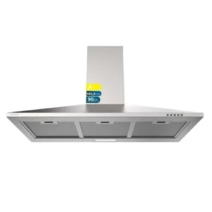 Campana Cecotec Bolero Flux PM 904000 Inox Clase A 90cm