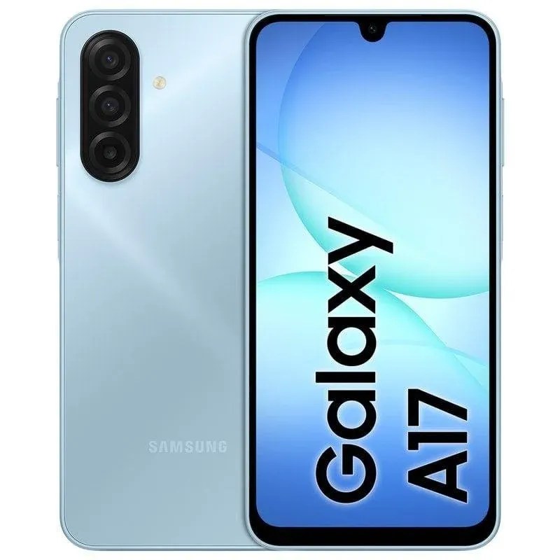 Smartphone Samsung Galaxy A17 4G 8GB 256GB 6.7" Azul Claro