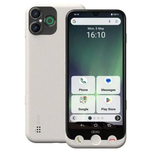 Smartphone Doro Aurora A30 4G 6GB 128GB 6.1" Blanco