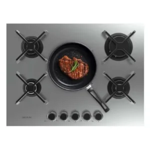 Placa de Gas Cecotec Bolero Squad G 5400S 5 Zonas 68.5cm Inox