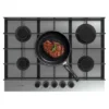 Placa de Gas Cecotec Bolero Squad G 5400F 5 Zonas 68.5cm Inox