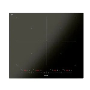 Placa de Inducción EVVO V68 TotalFlex 4 Zonas 59cm Negro 7.4kW