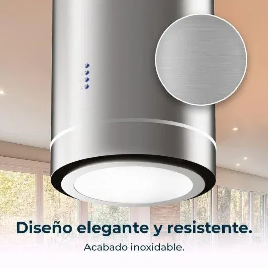 Campana Extractora Cecotec Bolero Flux IRE 388000 Inox Clase A++ 38cm - Imagen 4
