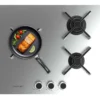 Placa de Gas Cecotec Bolero Squad G 3400S Inox 3 Zonas 58.3cm 6.2kW