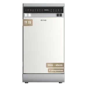 Lavavajillas EVVO D3YX Slim Clase D 11 Cubiertos Inox