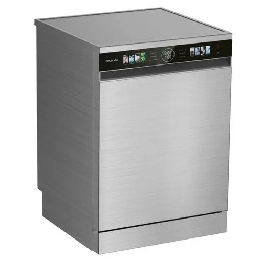 Lavavajillas Cecotec Bolero Aguazero 6320 Clase D 15 Cubiertos Inox - Imagen 2