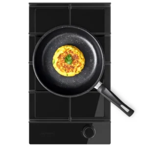 Placa de Gas Cecotec Bolero Squad G 1400F Glass Black 1 Zona 29.3cm Negro 3.4kW