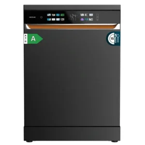 Lavavajillas Cecotec Bolero Aguazero 6900 Dark Clase A 15 Cubiertos Negro