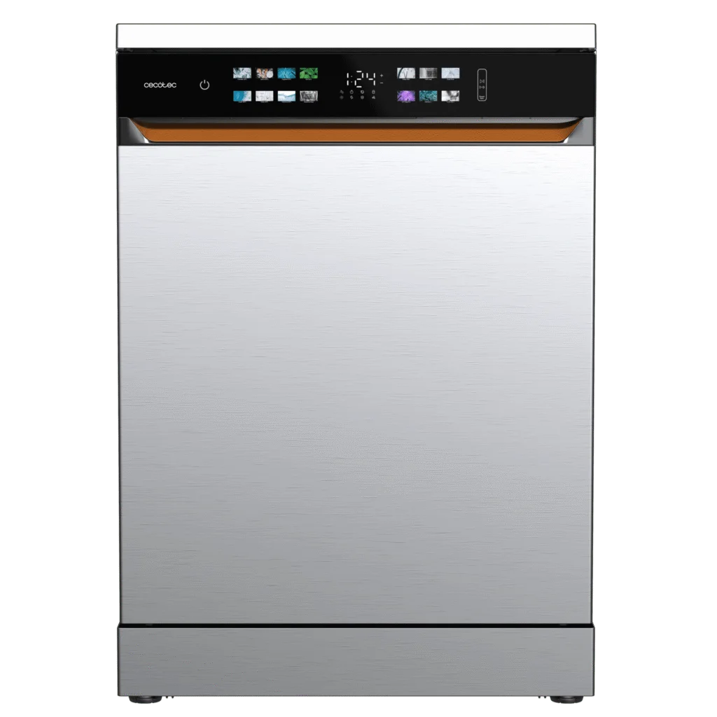 Lavavajillas Cecotec Bolero Aguazero 6900 Inox Clase A 15 Cubiertos Inox - Imagen 2