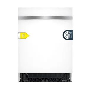 Lavavajillas Integrable Cecotec Bolero Aguazero 6320 Full-BI White Glass Clase D 15 Cubiertos Blanco