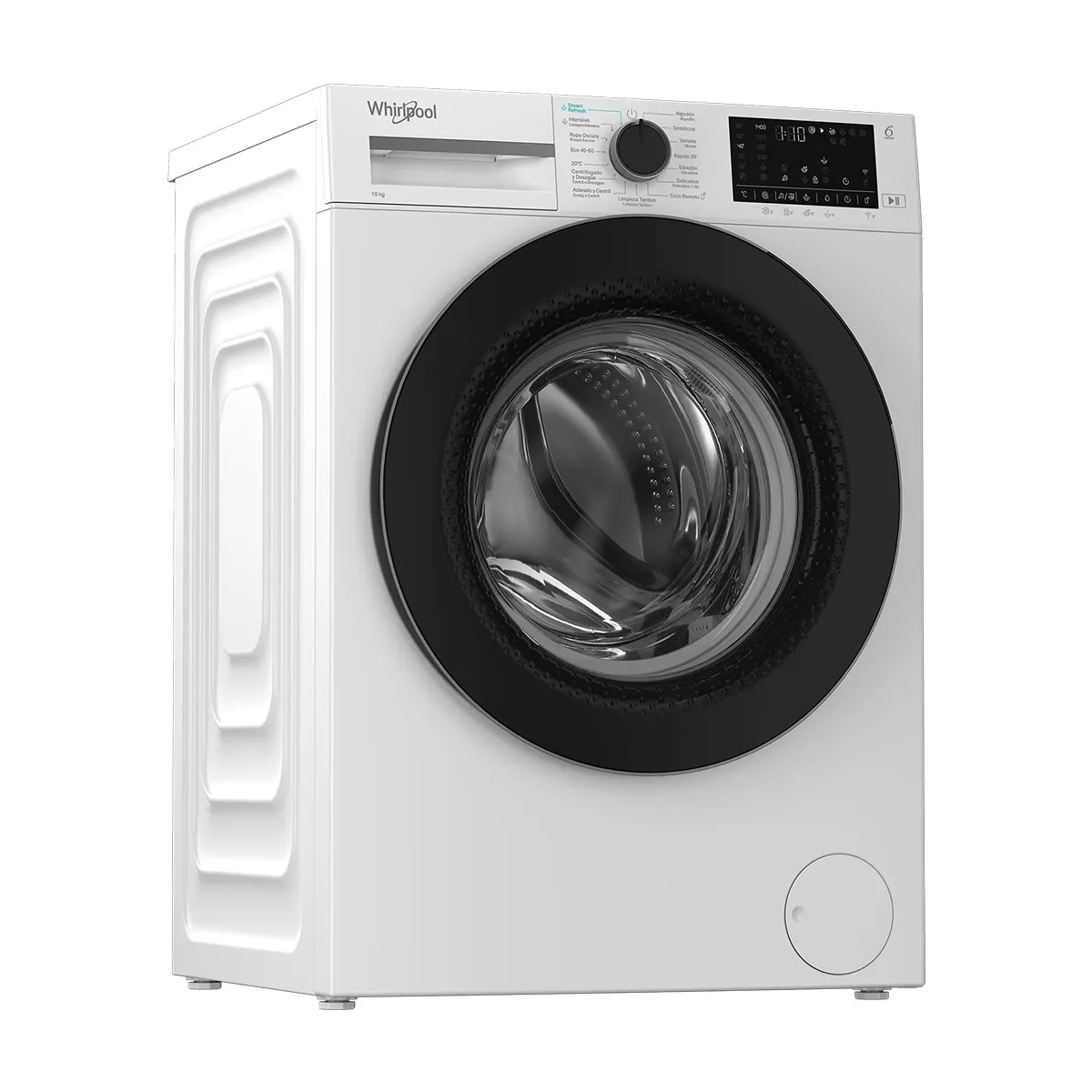 Lavadora Whirpool WAM 07WB SPT 10Kg Clase A Blanco - Imagen 2