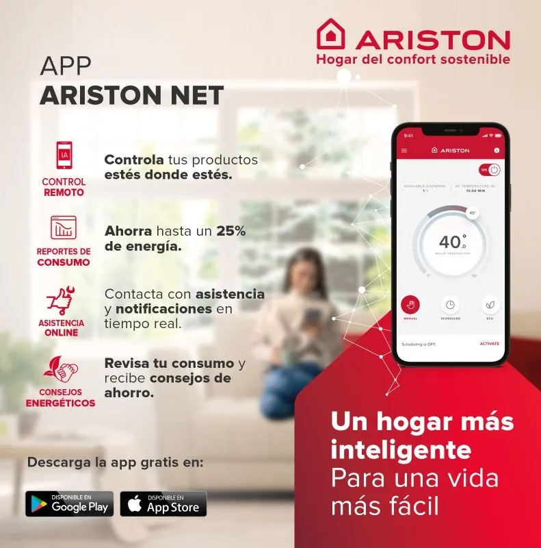 Termo Eléctrico Ariston Velis Pro 80L Blanco - Imagen 3
