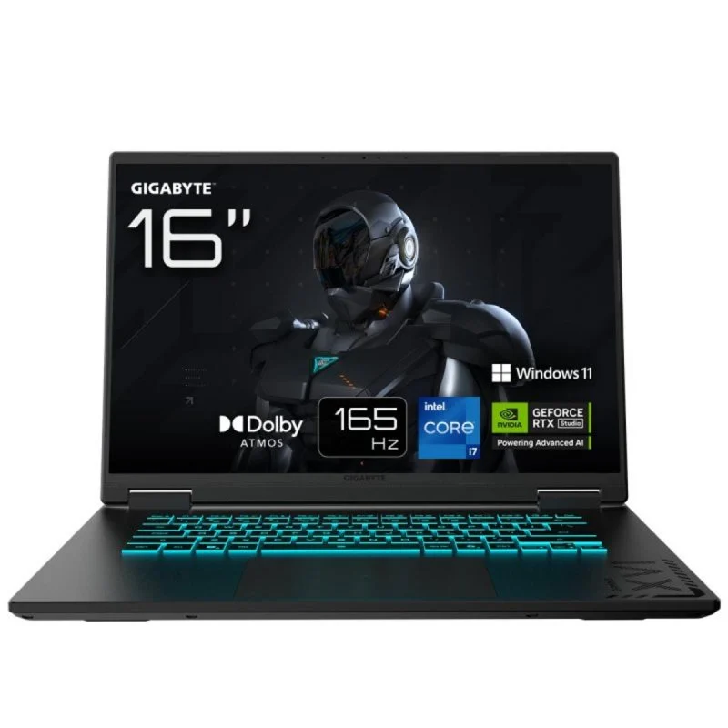 Portátil Gigabyte Gaming A16 CWH Intel Core i7-13620H 32GB 1TB SSD 16" Negro