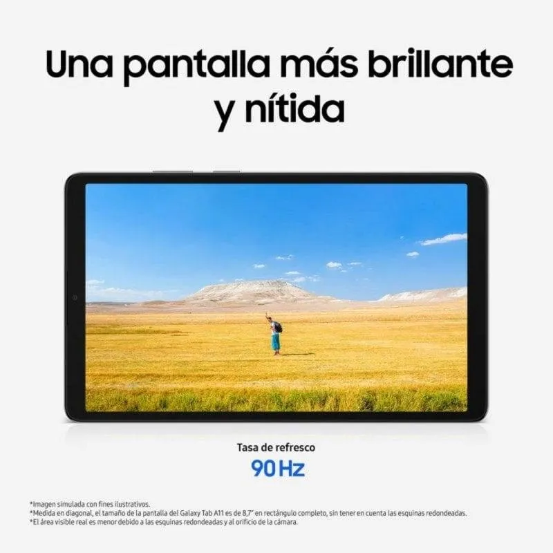 Tablet Samsung Galaxy Tab A11 4GB 64GB 8.7" Gris - Imagen 3