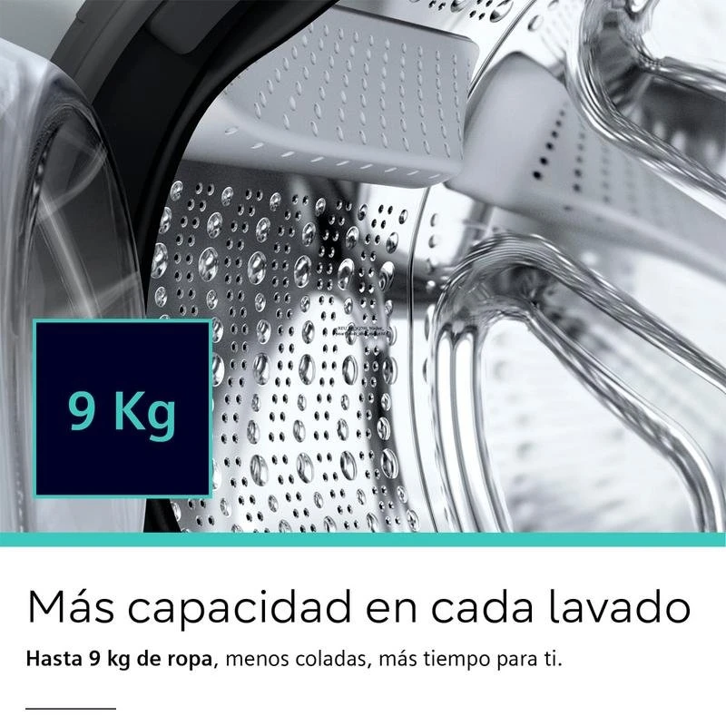 Lavadora Siemens iQdrive 9Kg Clase A Blanco - Imagen 3