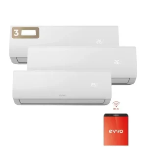 Aire Acondicionado Split EVVO CLIMA Multi 3x1 WiFi 7.500 Frigorías Clase A++